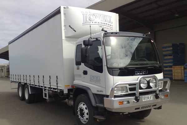 Lovell Truck at depot